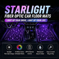 Starlight Fiber Optic Car Floor Mats