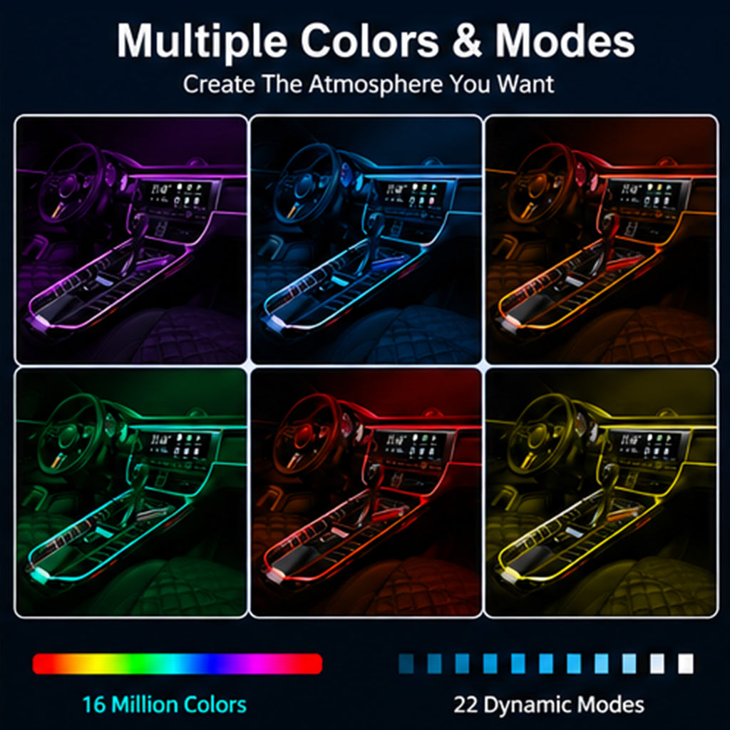 Car LED Cold Light Source Interior Atmosphere Light