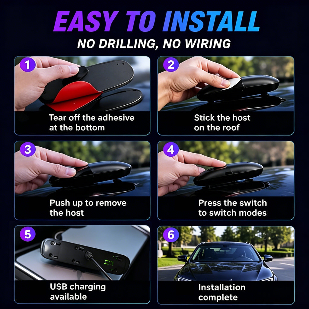 Vehicle Remote Pilot Light Laser for Cars, Suvs, Trucks