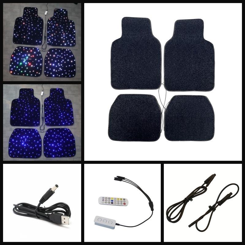 Starlight Fiber Optic Car Floor Mats
